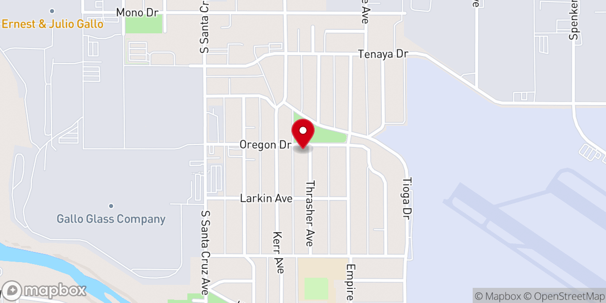 Map showing location of ALMBC