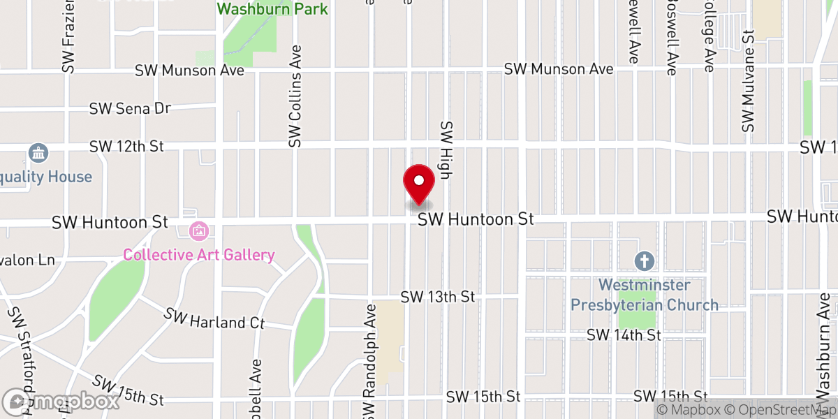 Map showing location of St. Peter & Paul Orthodox Church