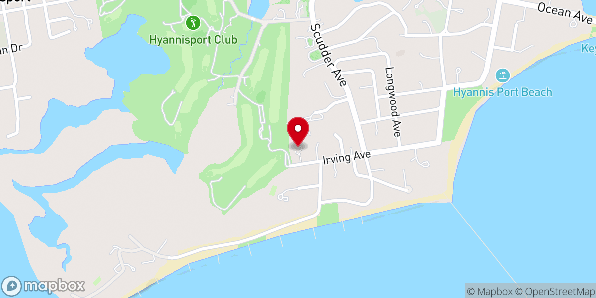 Map showing location of Saint Andrew's By The Sea