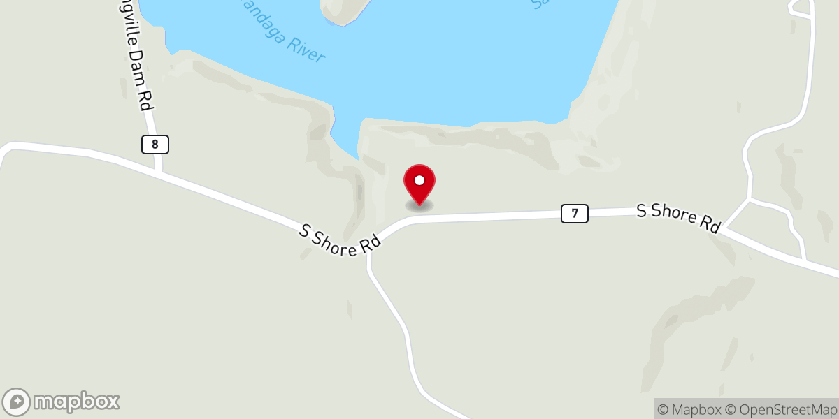 Map showing location of Lynwood Baptist Church