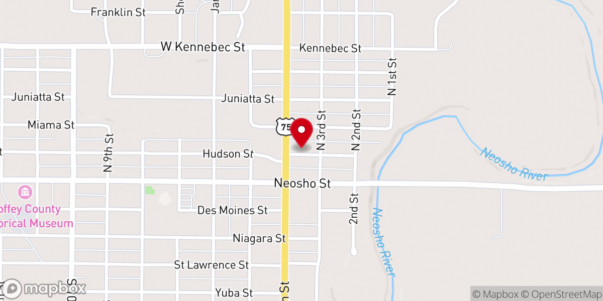 Map showing location of The Well FAMILY CHURCH