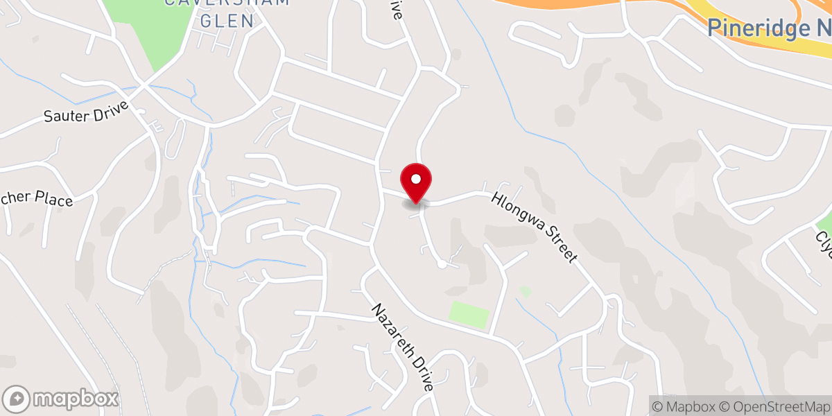 Map showing location of Nazareth Methodist Society