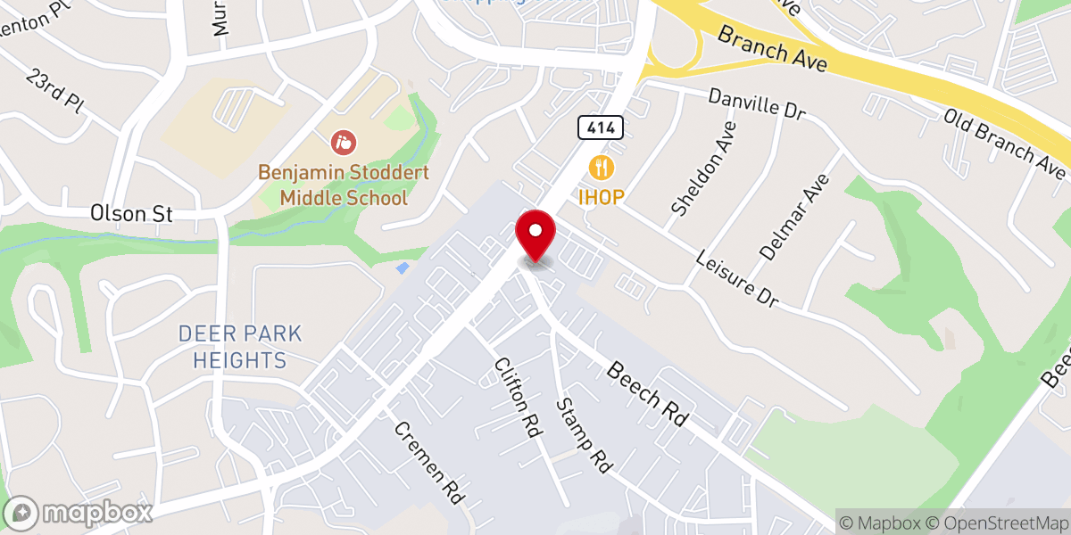 Map showing location of Faith Healing Anointing Temple