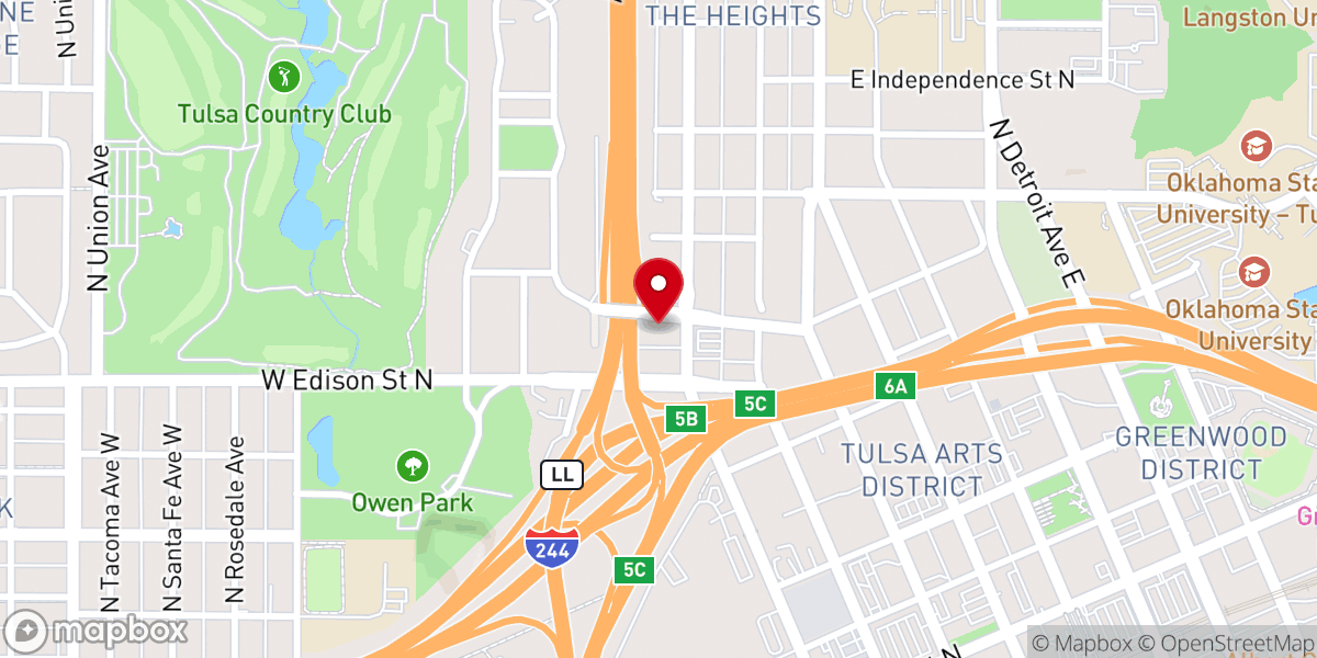 Map showing location of Fellowship Church Ministry Int