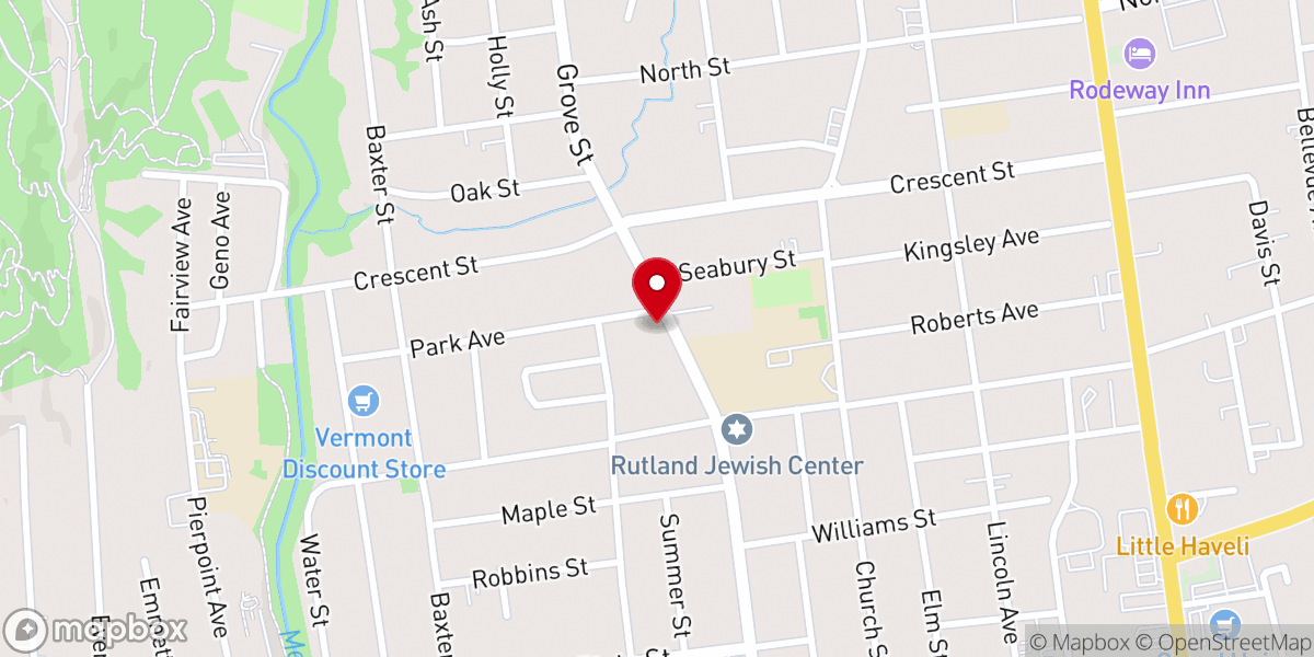 Map showing location of LIONEL CHURCH