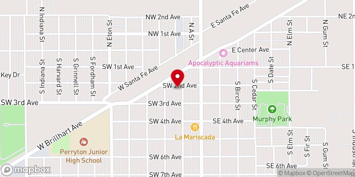 Map showing location of Jireh Outreach Ministries