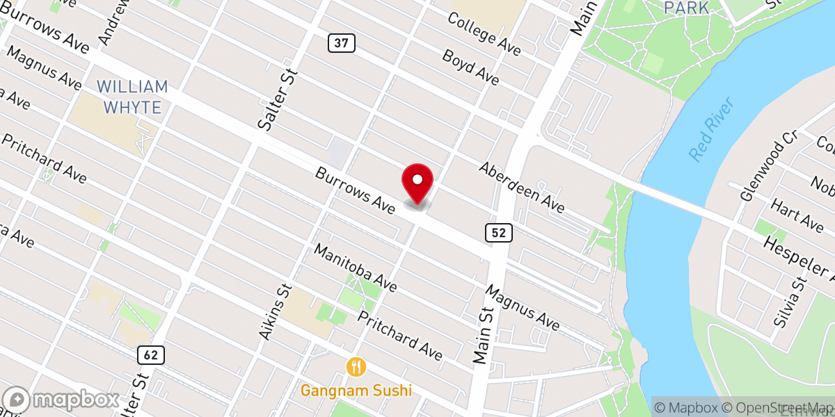 Map showing location of Ashkenazy Congregation