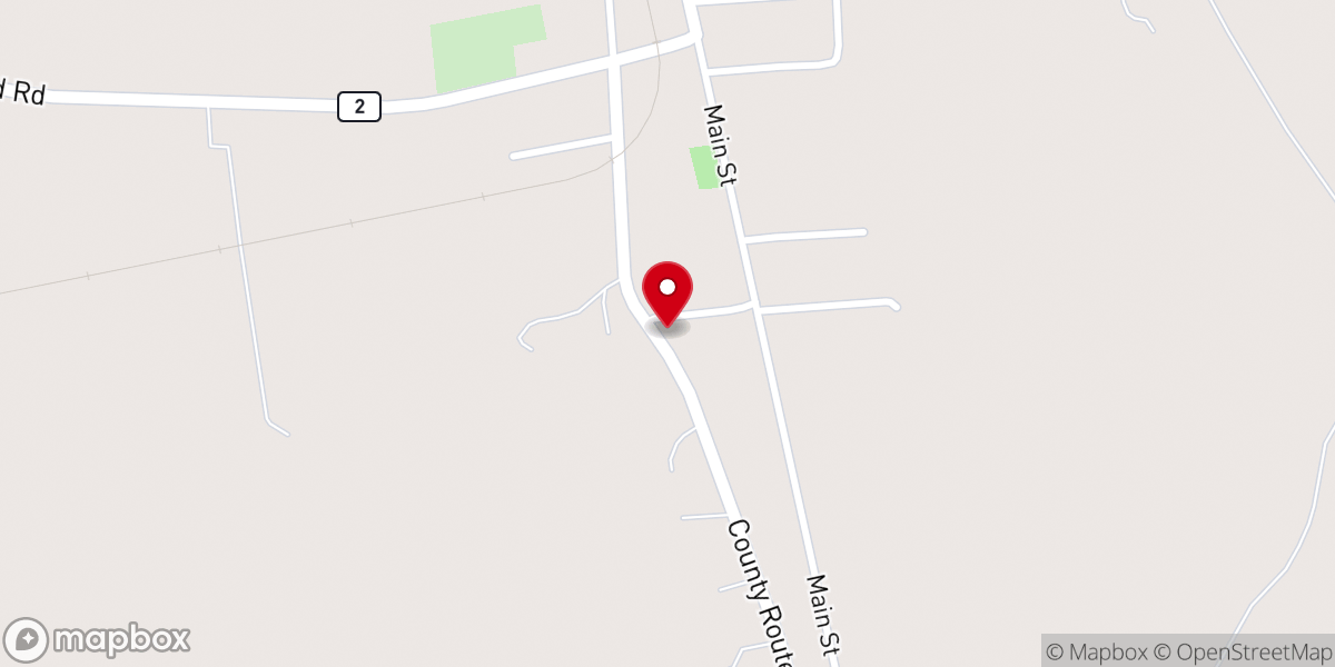 Map showing location of Richland Holiness Camp