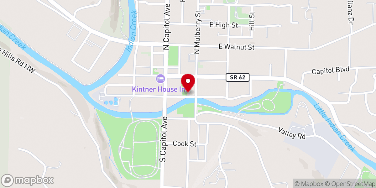 Map showing location of Heavenly Treasures Ministry