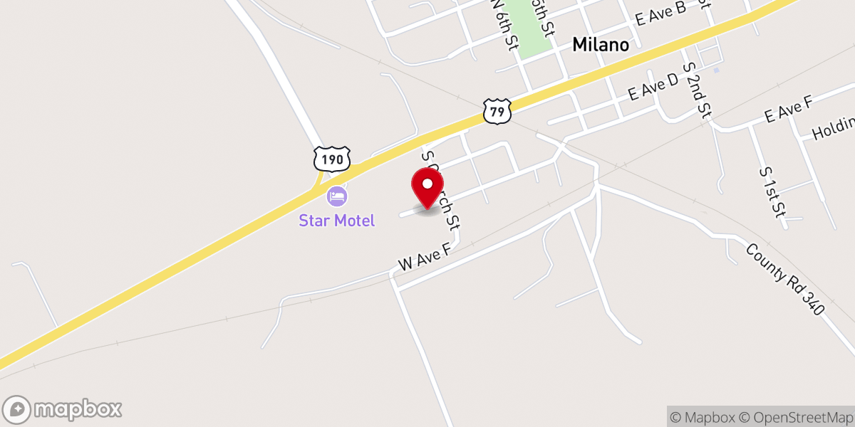 Map showing location of Beauty Haven