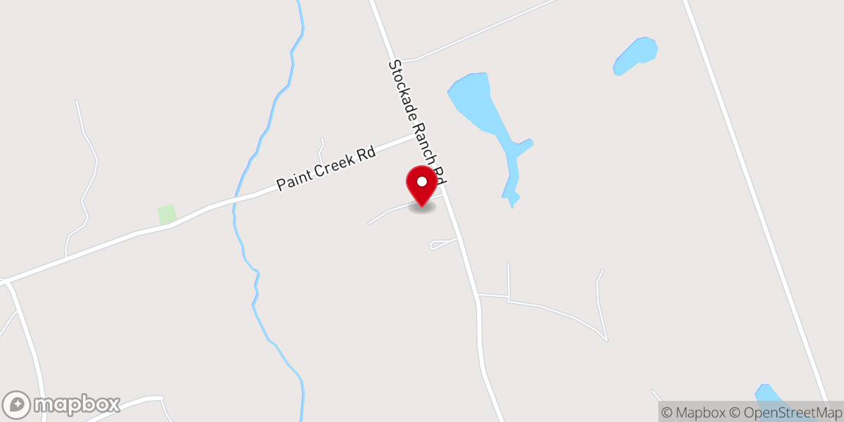 Map showing location of St. Andrew’s Lutheran Church