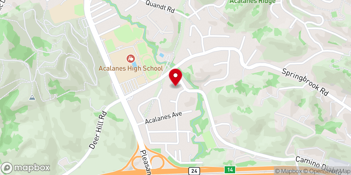 Map showing location of Living Hope Fellowship