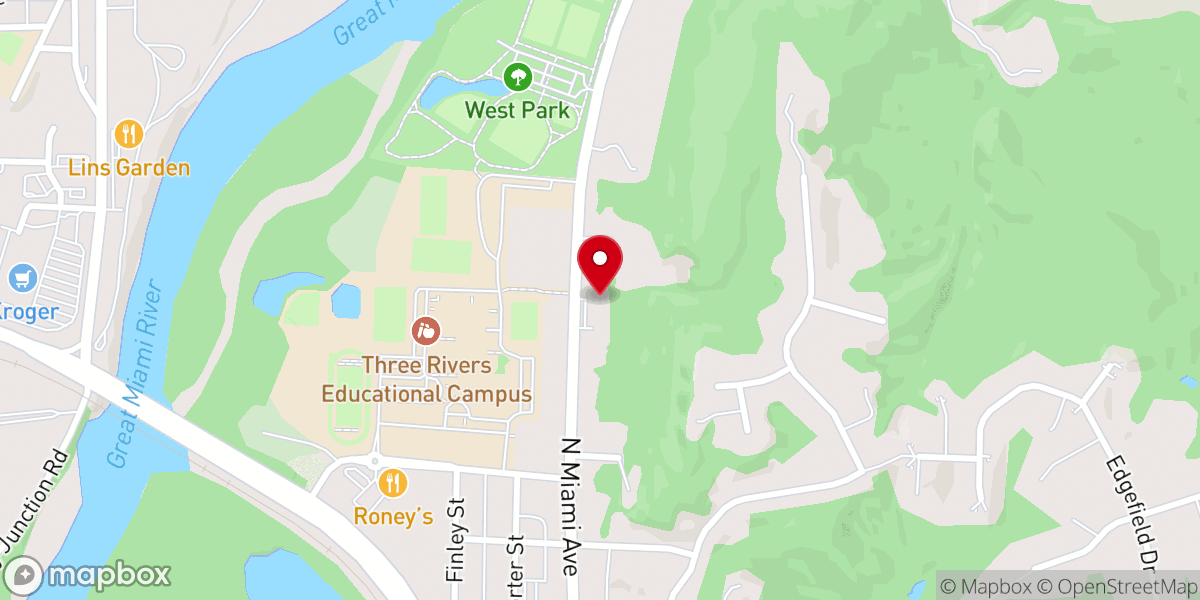 Map showing location of United States Postal Service