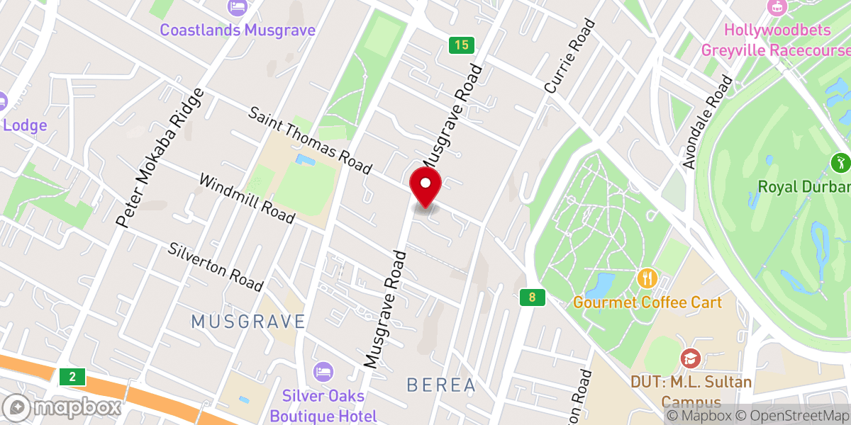 Map showing location of Holy Trinity Church