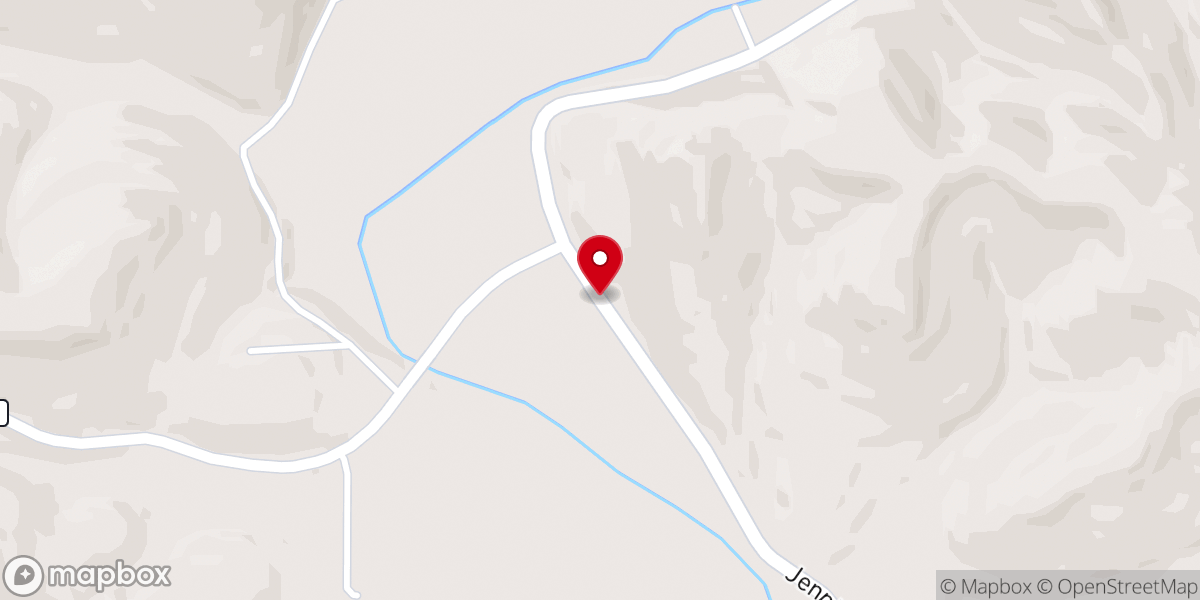 Map showing location of Cub Creek