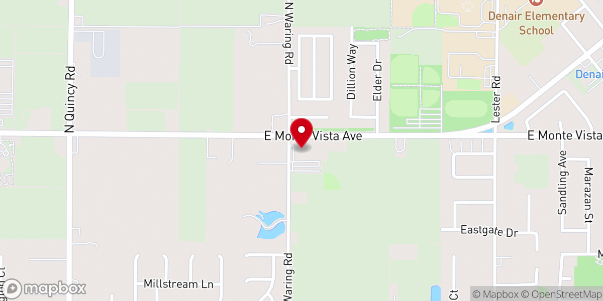 Map showing location of Connecting Point Church of the Nazarene