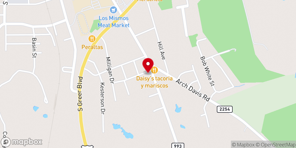 Map showing location of Saint William Laud Episcopal Church