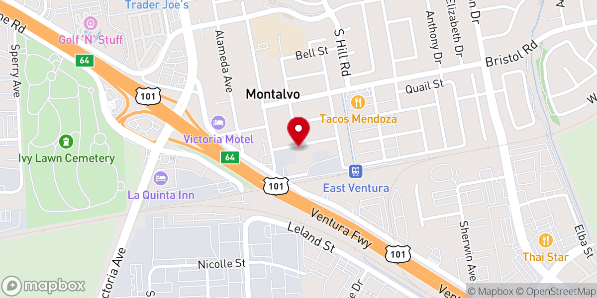 Map showing location of Lighthouse 805 Church