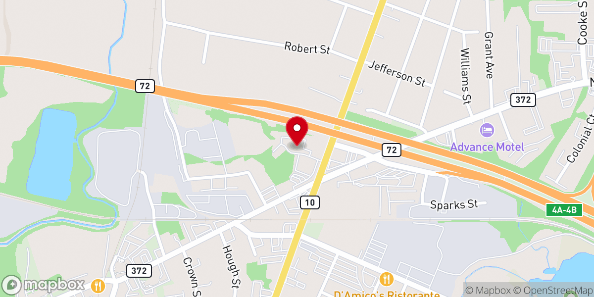 Map showing location of Valley Community Baptist Church - Bristol Offices