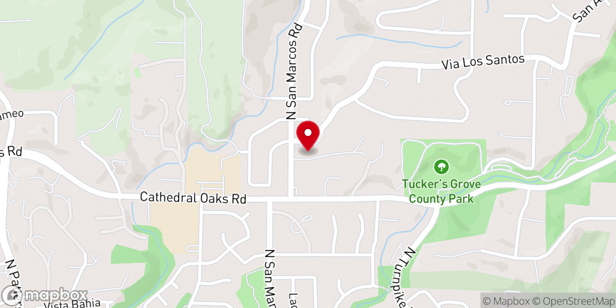 Map showing location of Coast Community Church