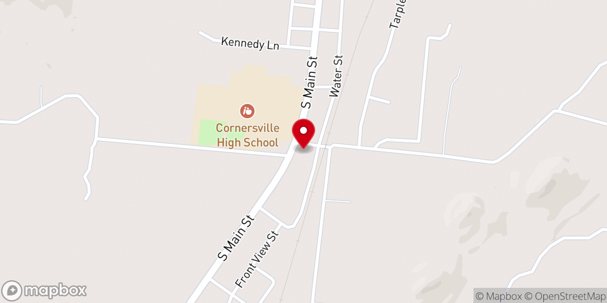 Map showing location of St Matthews AME Church