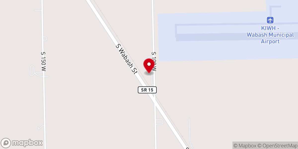 Map showing location of Grace Fellowship Church