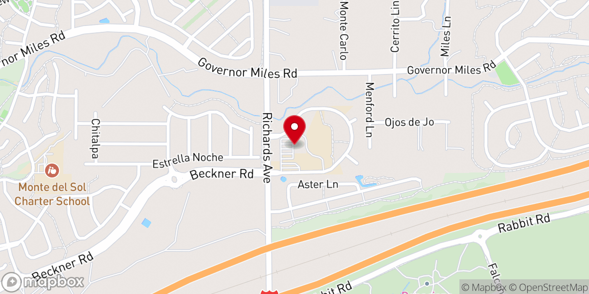 Map showing location of Light At Mission Viejo
