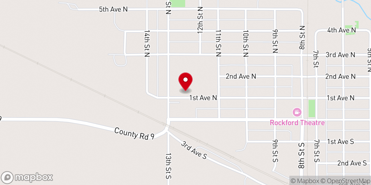 Map showing location of Lutheran Home-Good Shepherd