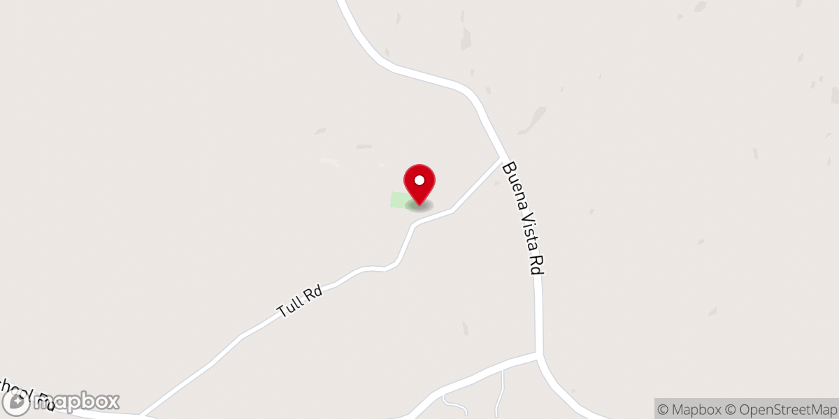Map showing location of Buena Vista Church