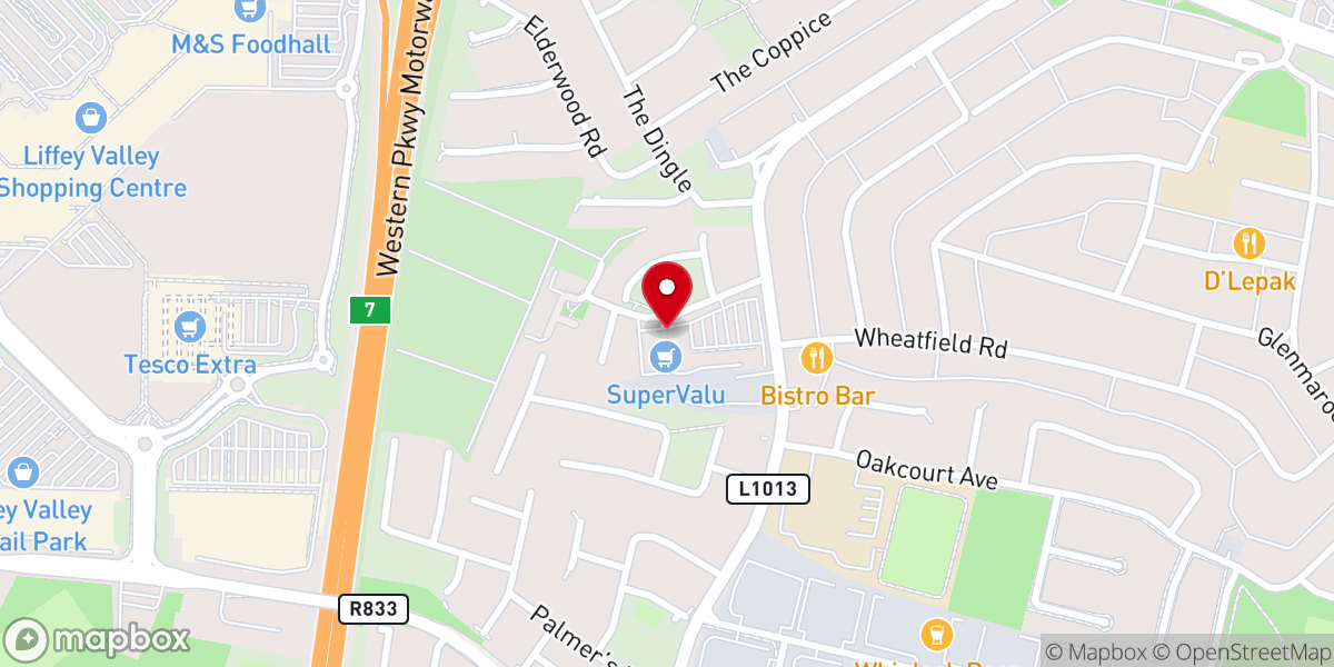 Map showing location of UNIVERSAL PENTECOSTAL CHURCH, Dublin