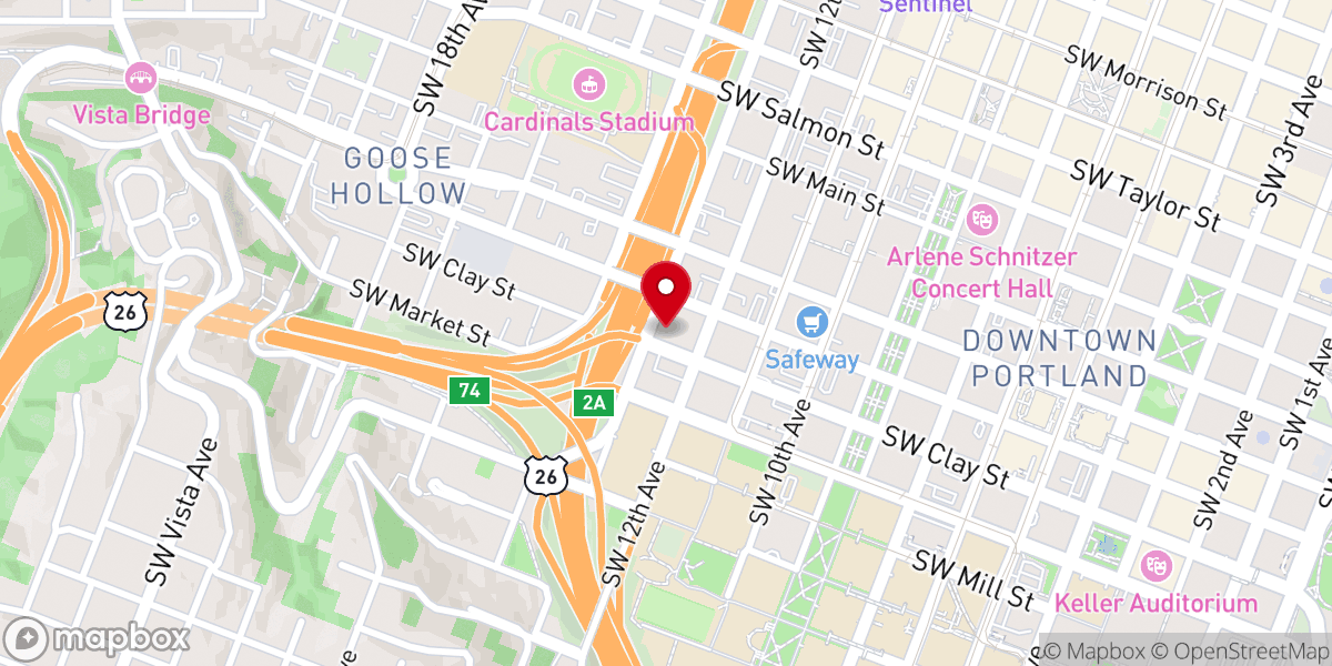 Map showing location of St. Stephen's Episcopal Parish