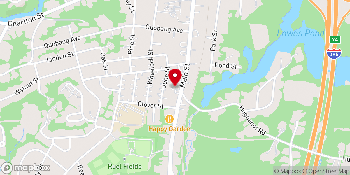 Map showing location of Connections Church