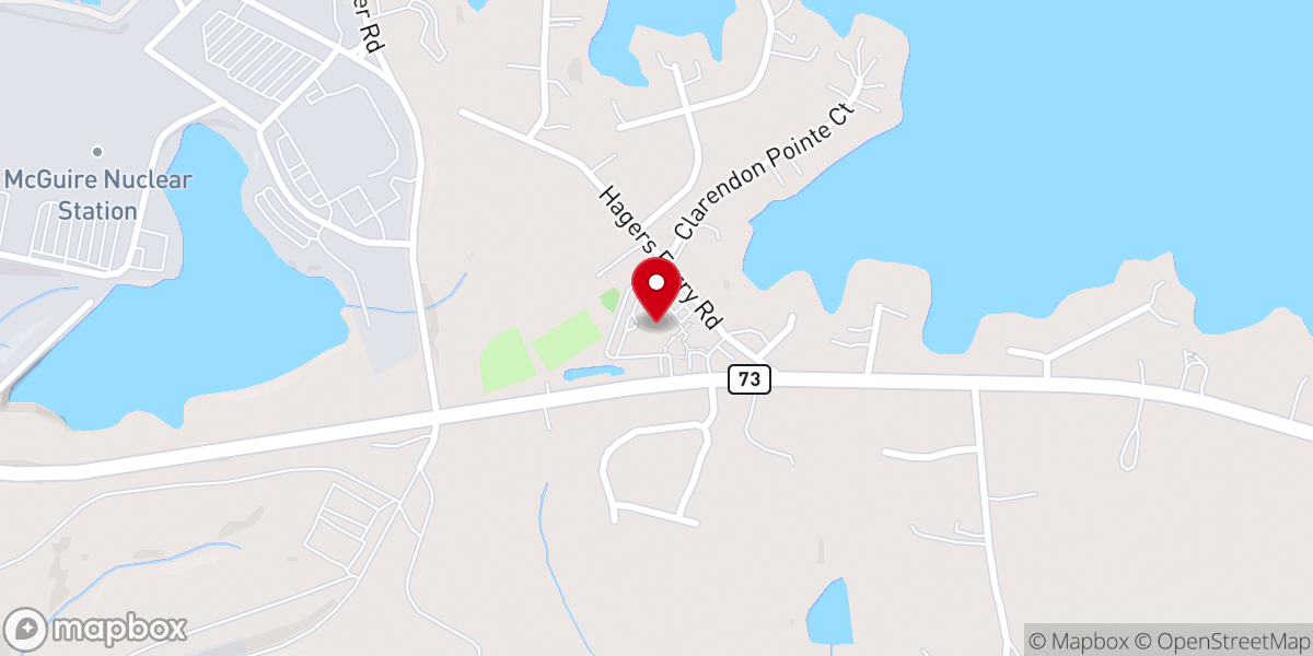 Map showing location of SouthLake Presbyterian Church
