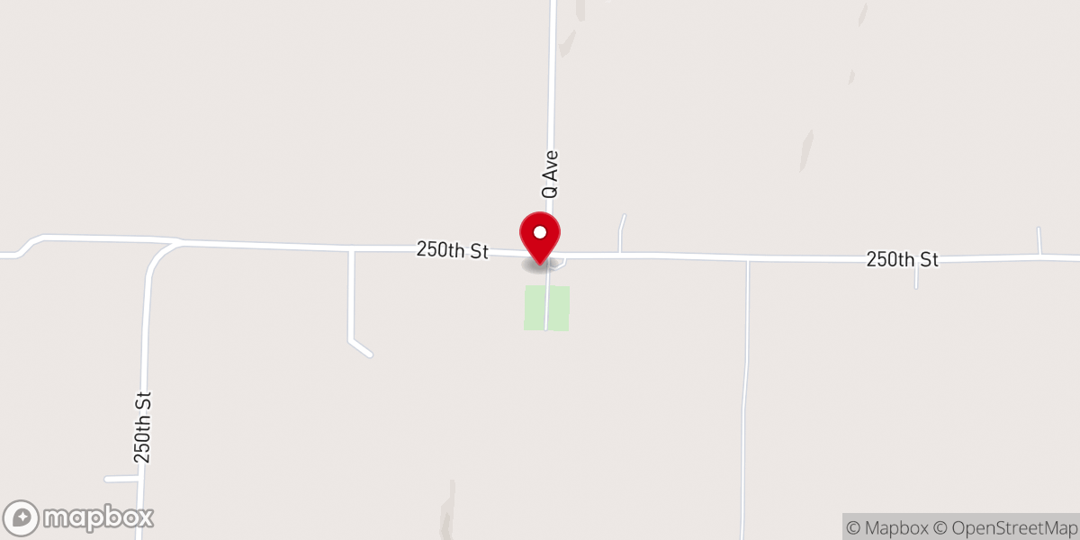 Map showing location of Covenanter Church