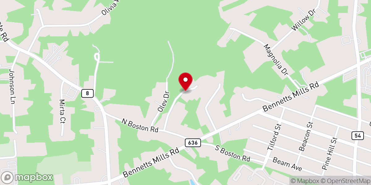 Map showing location of Hope Cathedral Inc