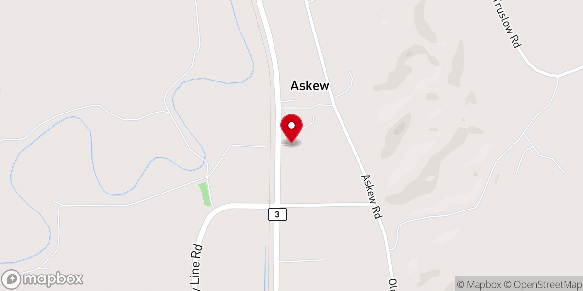 Map showing location of Center Hill/Restoration Church