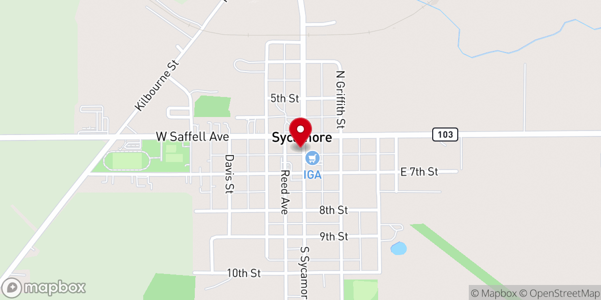 Map showing location of Bowlmor
