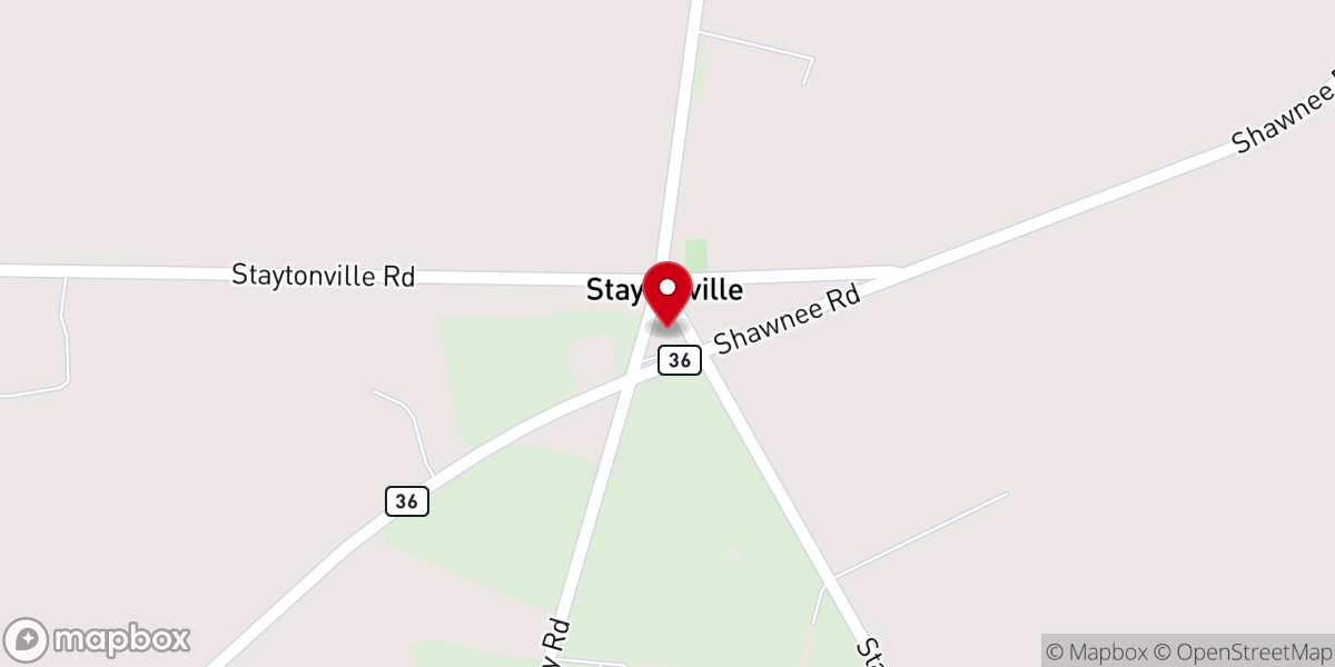 Map showing location of House of Praise For All People