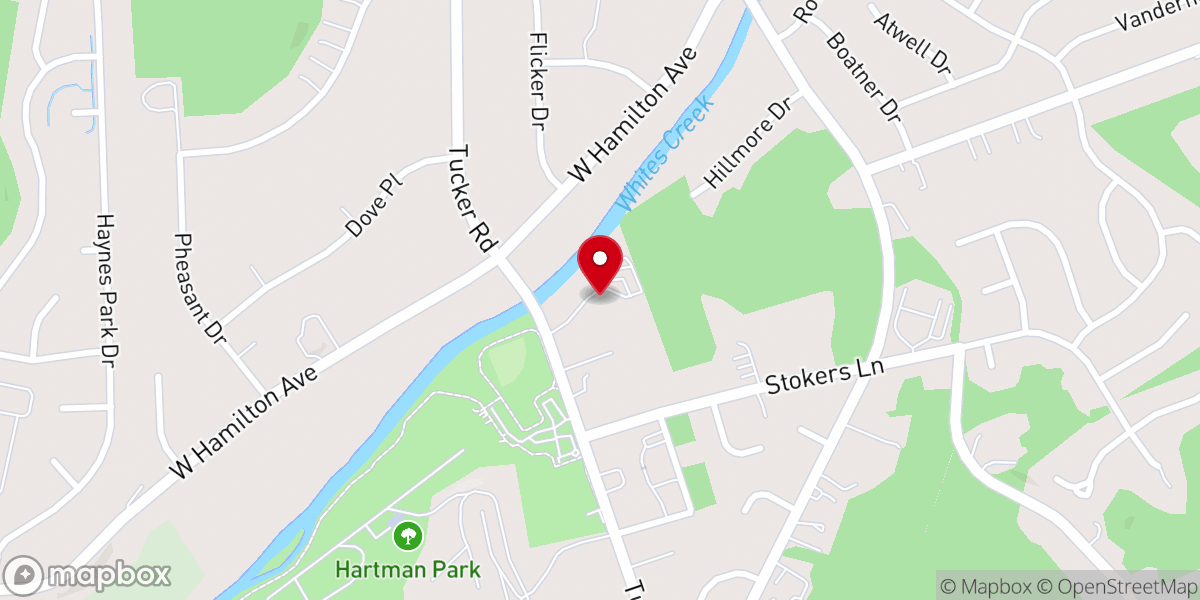 Map showing location of Bethesda House of Healing