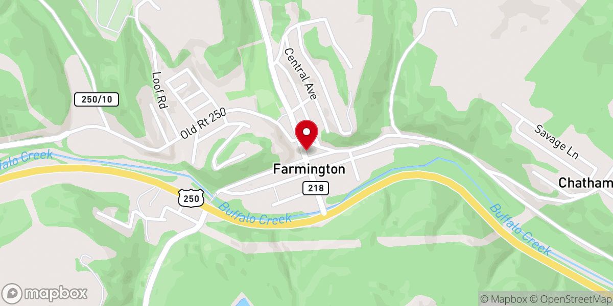 Map showing location of Ted Shuttlesworth Ministries