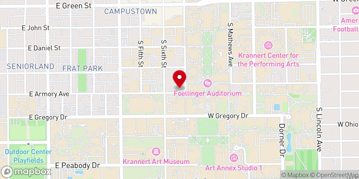 Map showing location of The Chapel of Saint John the Divine
