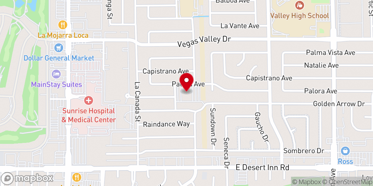 Map showing location of Lds Paradise Stake Center