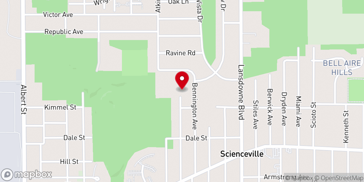 Map showing location of Heavenly Place Church of God