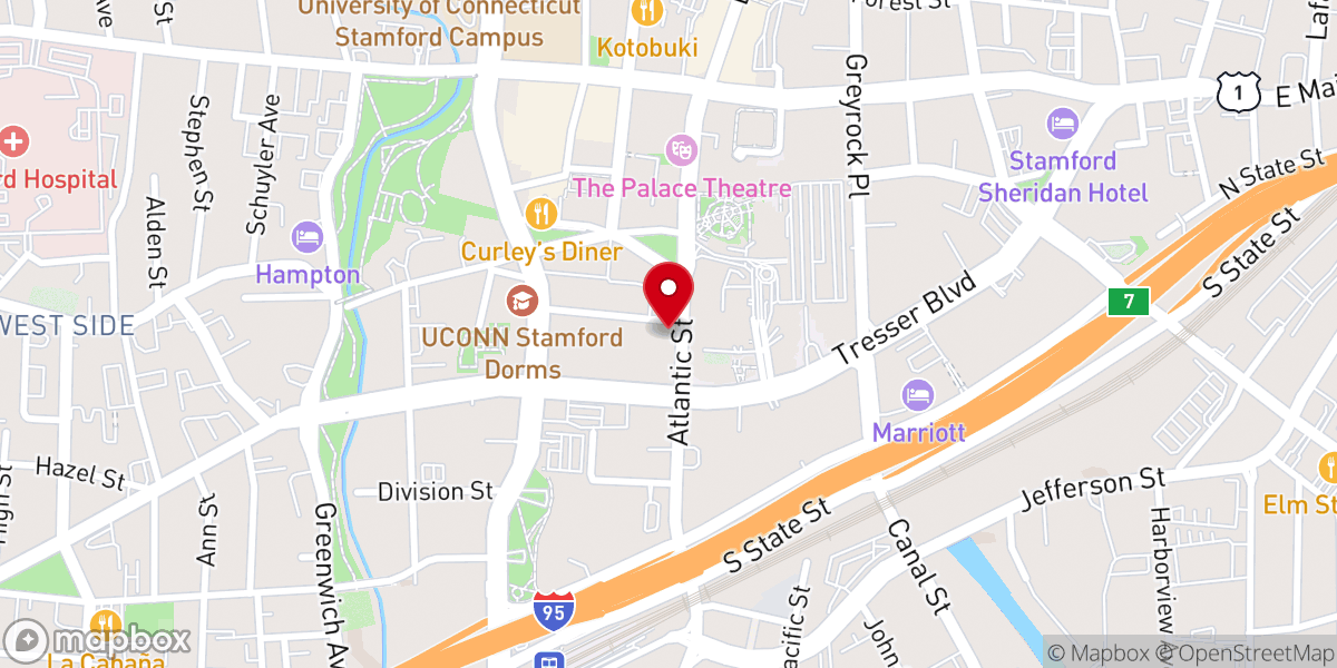 Map showing location of Basilica of Saint John the Evangelist