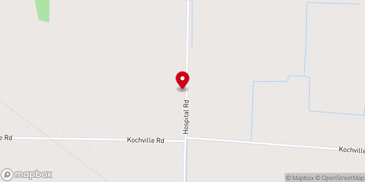 Map showing location of St Matthew Lutheran Church