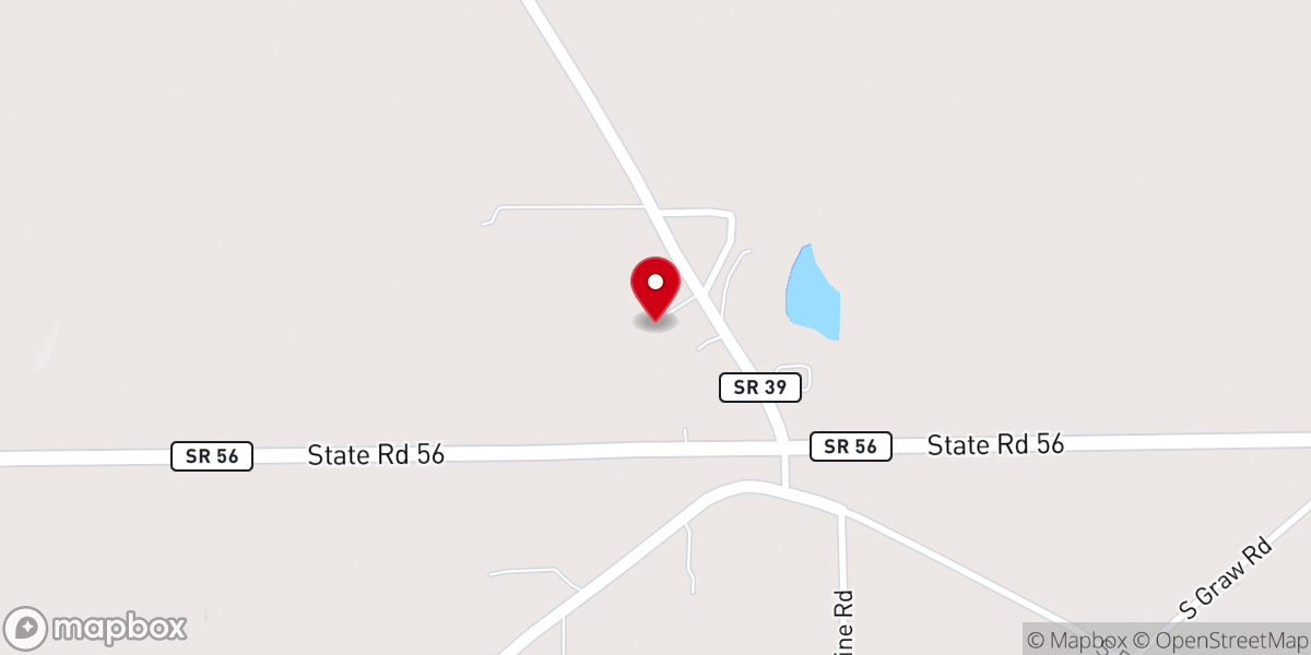 Map showing location of Little York United Methodist