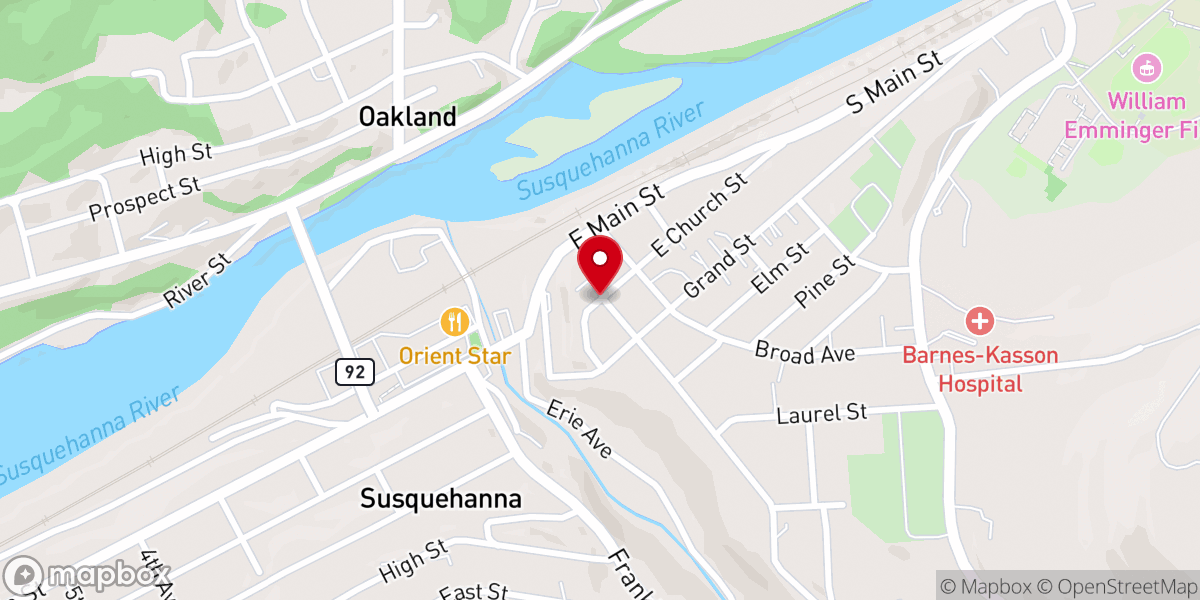 Map showing location of St Martin of Tours St