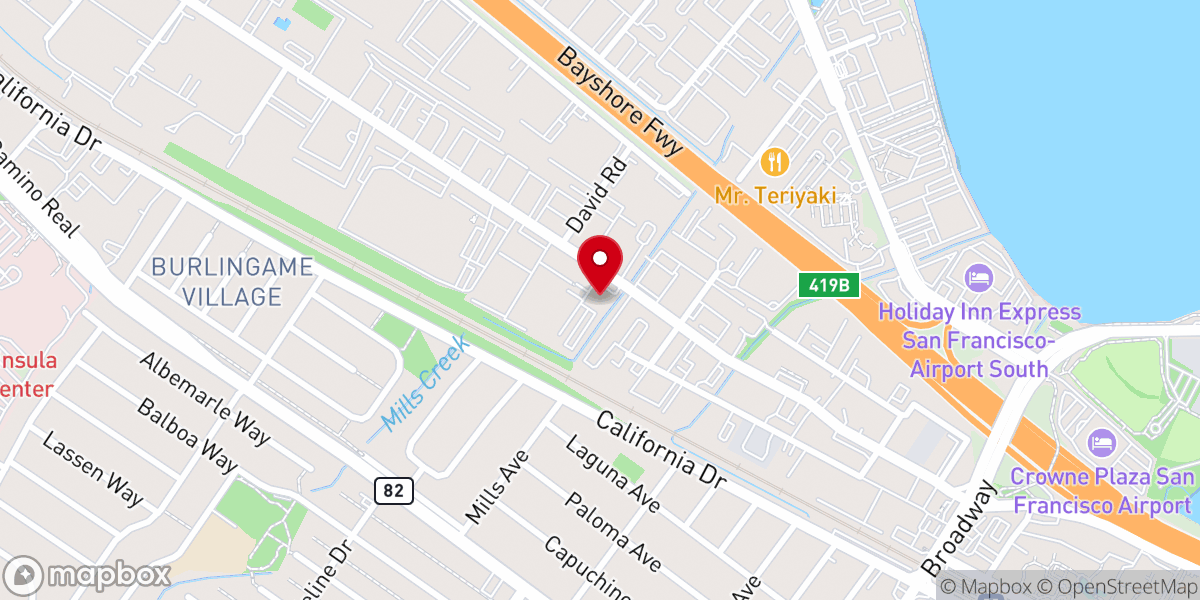 Map showing location of New Testament Church