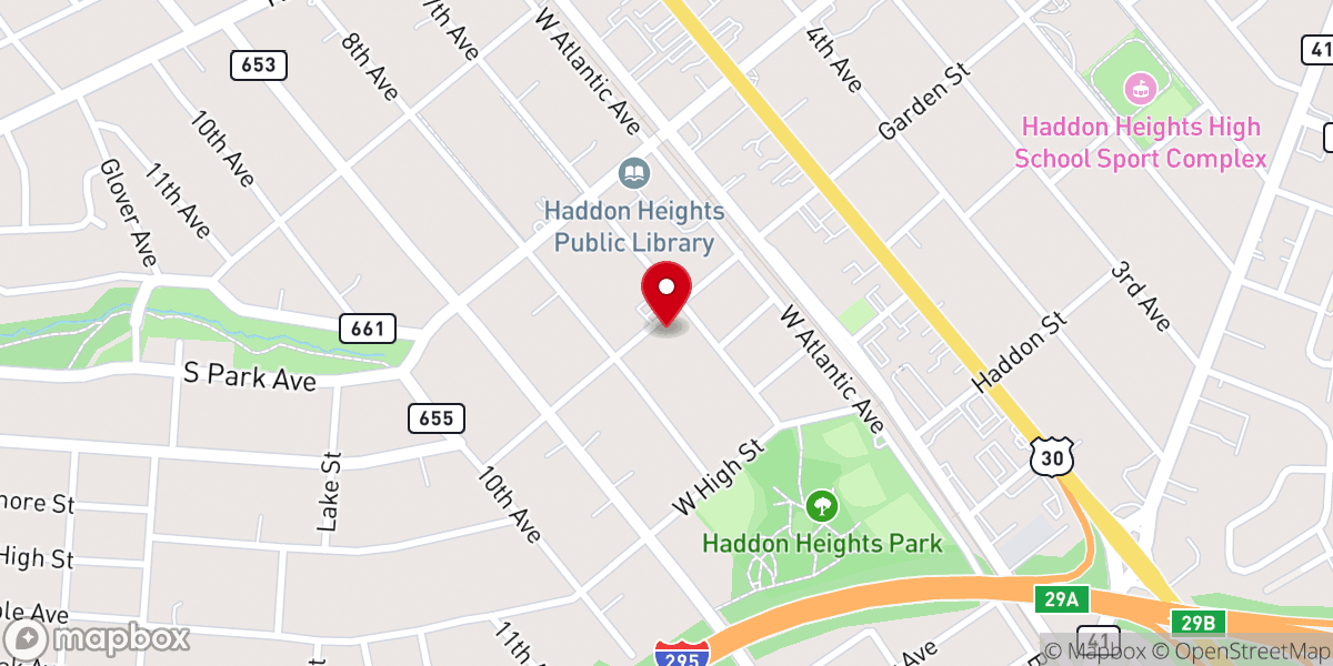 Map showing location of Fellowship United Methodist Church Food Pantry