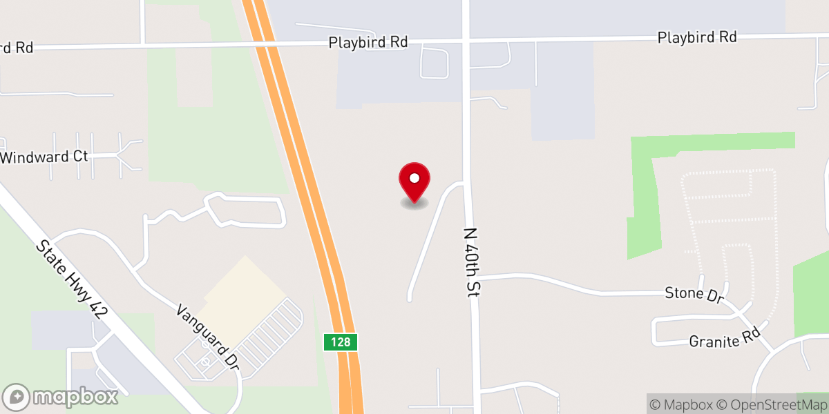 Map showing location of Holy Covenant Alliance Church, sheboygan, wi